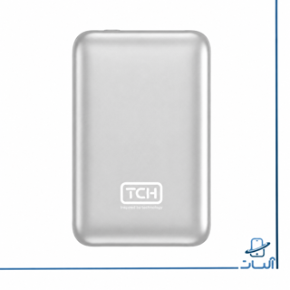 پاوربانک TCH مدل Compact 2020 ظرفیت 20000 میلی‌آمپرساعت با کابل Type-C و Lightning