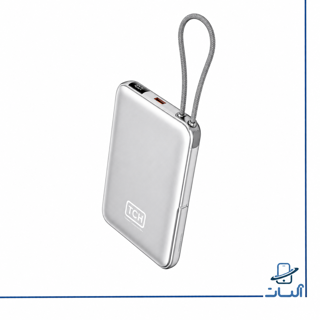 پاوربانک 10000 میلی‌آمپرساعت TCH مدل Elite 1020WS با توان 35 وات و شارژ سریع