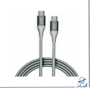 کابل شارژ کنفی USB-C به USB-C کیو سی وای QCY DC22